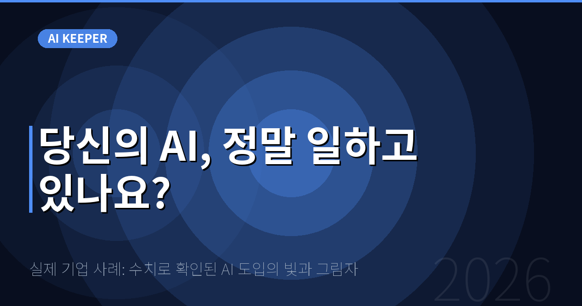 실제 기업 사례: 수치로 확인된 AI 도입의 빛과 그림자 — 당신의 AI, 정말 일하고 있나요?